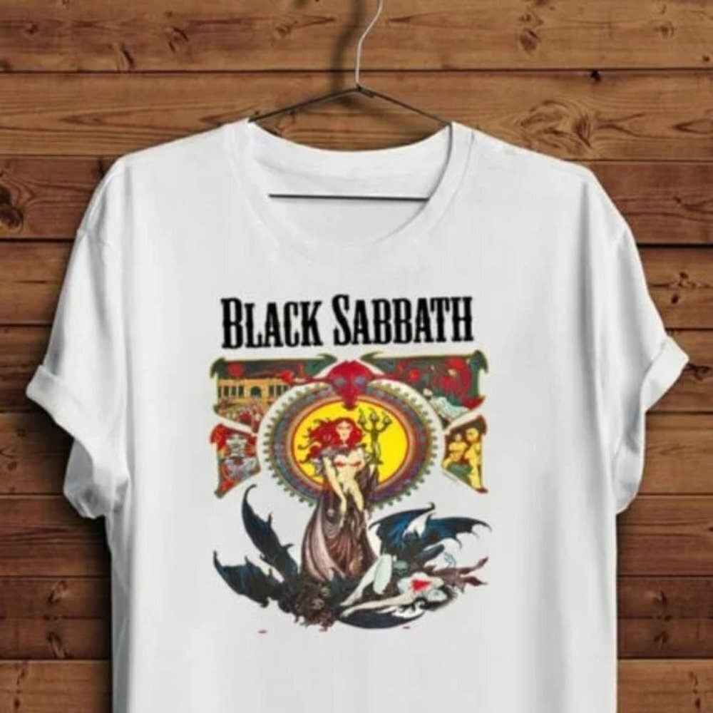 Black Sabbath Concert Tshirt Black Sabbath Shirt Unisex Tshirt
